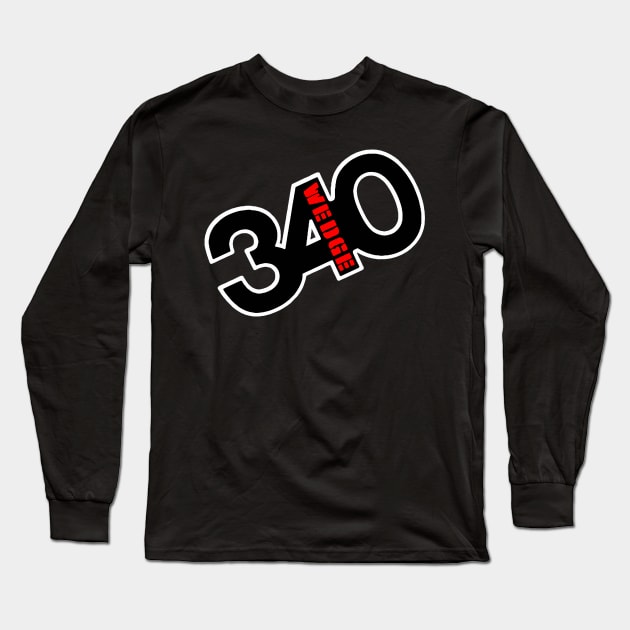 340 Wedge Long Sleeve T-Shirt by RGDesignIT